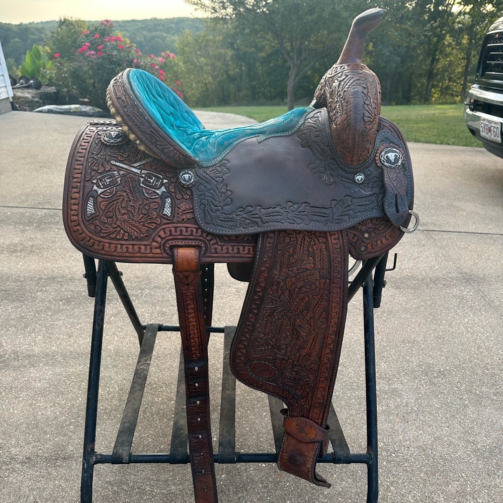 Todd Slone Barrel Saddle 14”